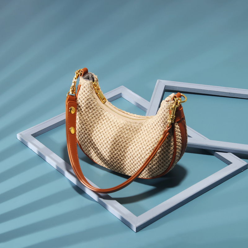 Women'S Bags Holiday - Sac d'été en paille tressée en