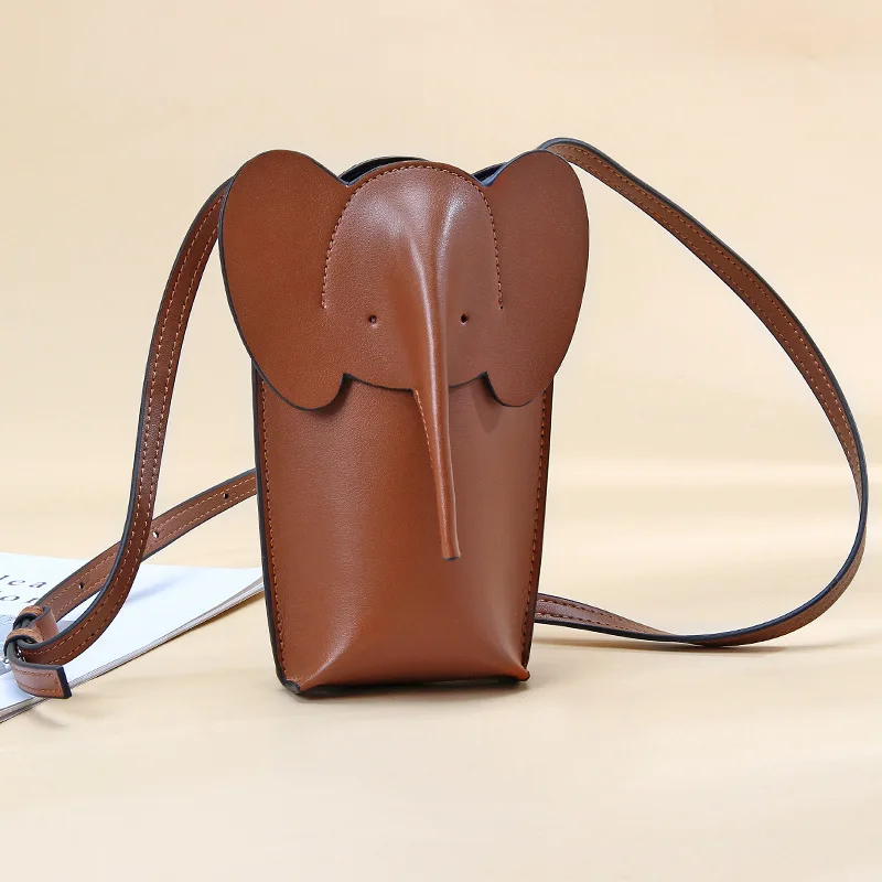 Women Bags Grey - Sac à bandoulière en cuir gris