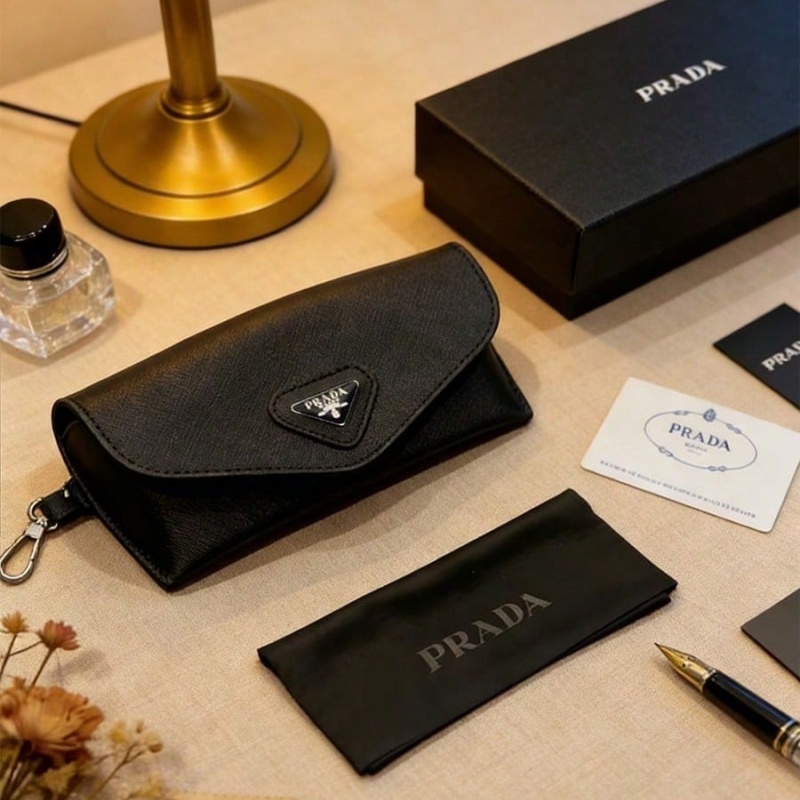 Étui à lunettes Prada en cuir  - Women Bags Prada avis et prix