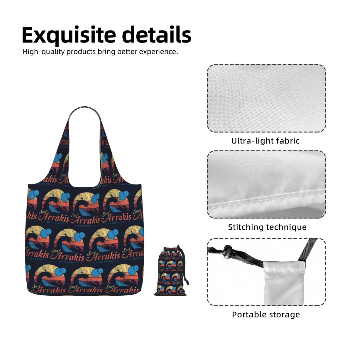 Sac fourre-tout en toile grand - Women Bags Dune avis et prix