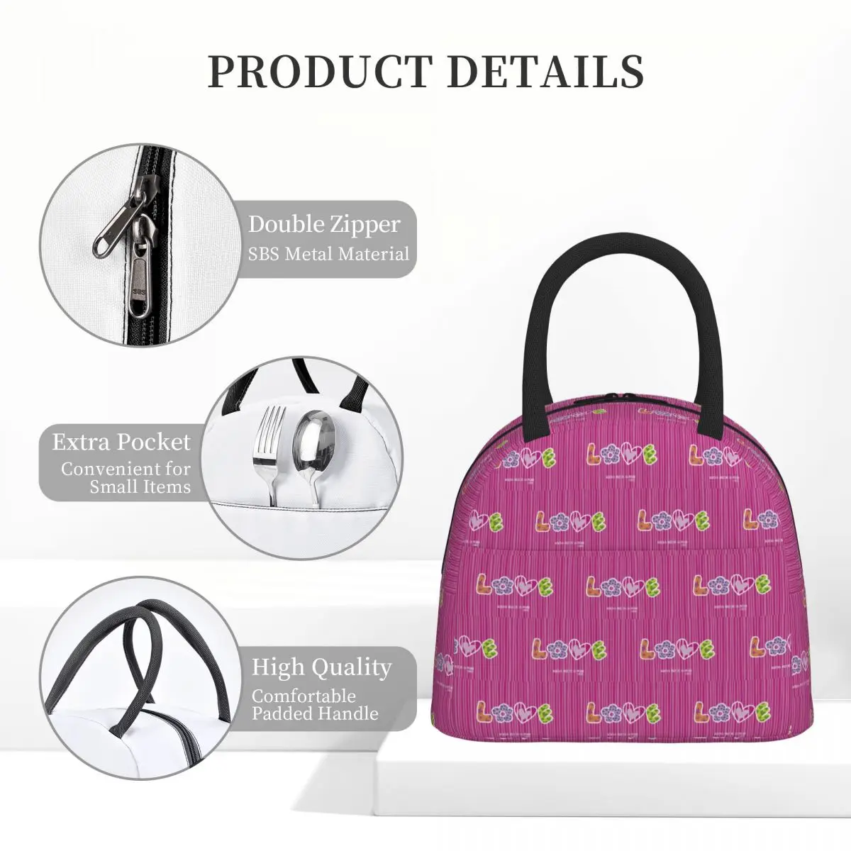 Sac à lunch isotherme à motif  - Women Bags Prada avis et prix