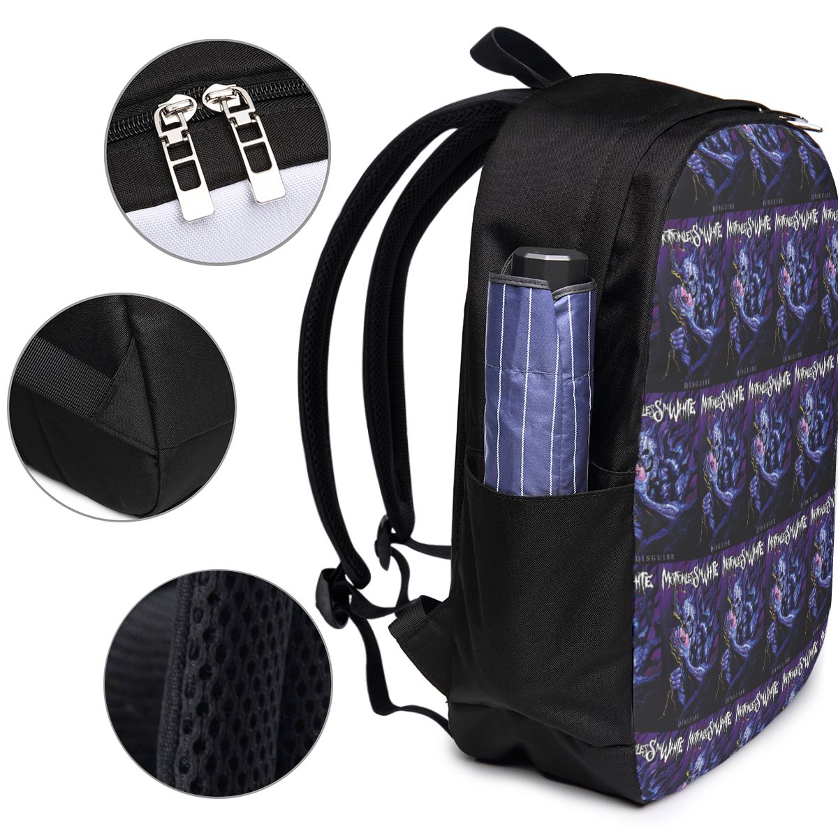 Sac à dos Motionless In White, - Women Bags For Travel avis et prix
