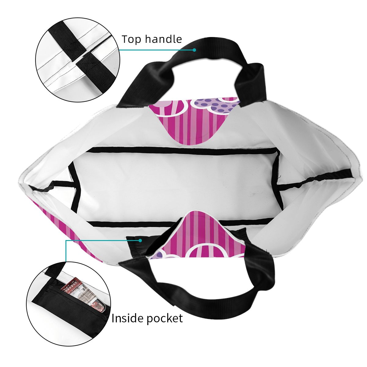Sac fourre-tout à motif Agatha - Women Bags Prada avis et prix