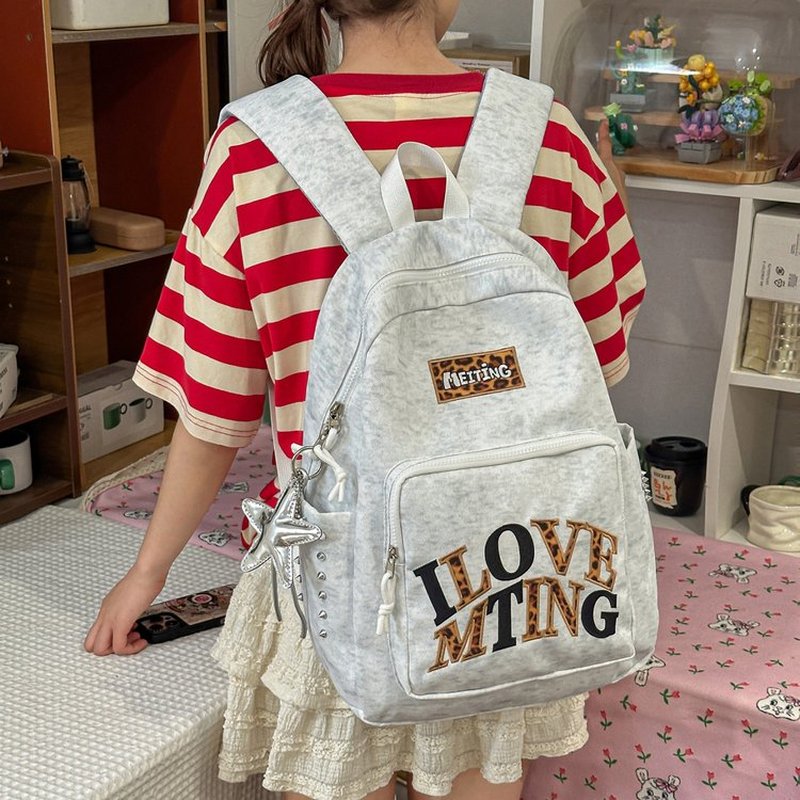 Sac à dos gris Y2K pour femmes - Women Bags Grey avis et prix