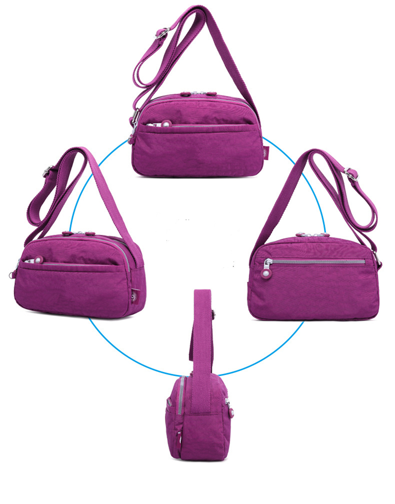Sac messager en nylon léger po - Women Bags Grey avis et prix
