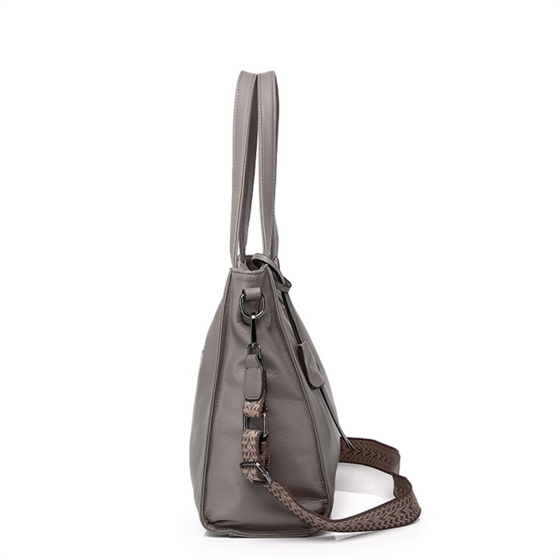 Nesitu haut de gamme A4 noir g - Women Bags Grey avis et prix