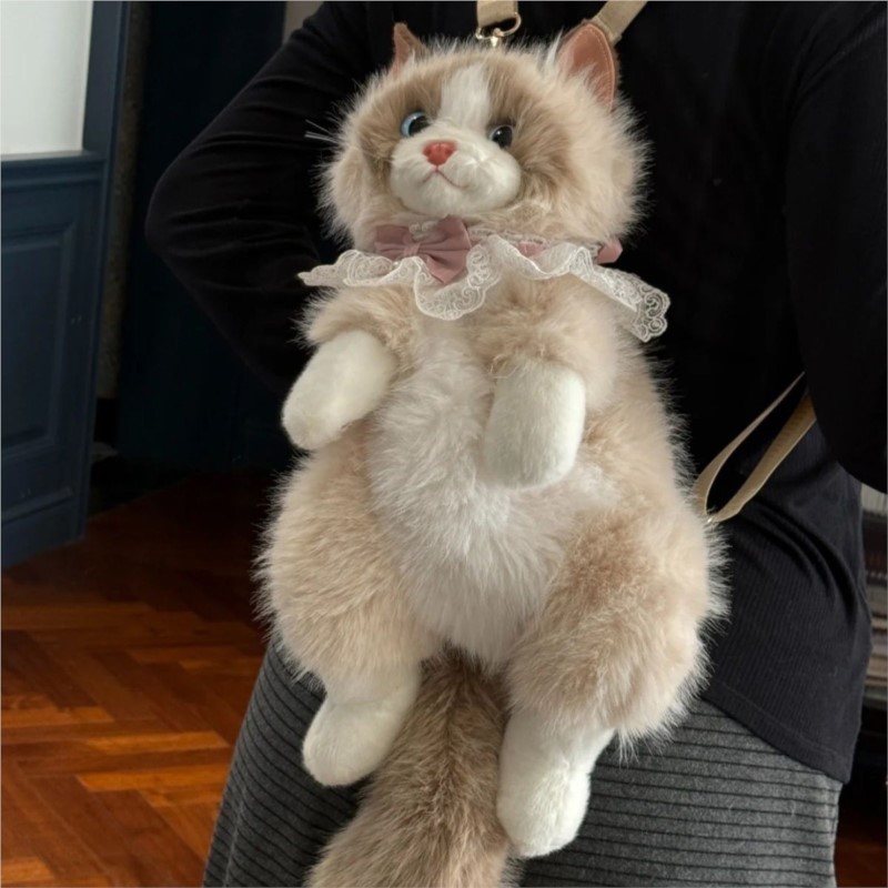 Sac à dos chat mignon pour fil - Women Bags Grey avis et prix