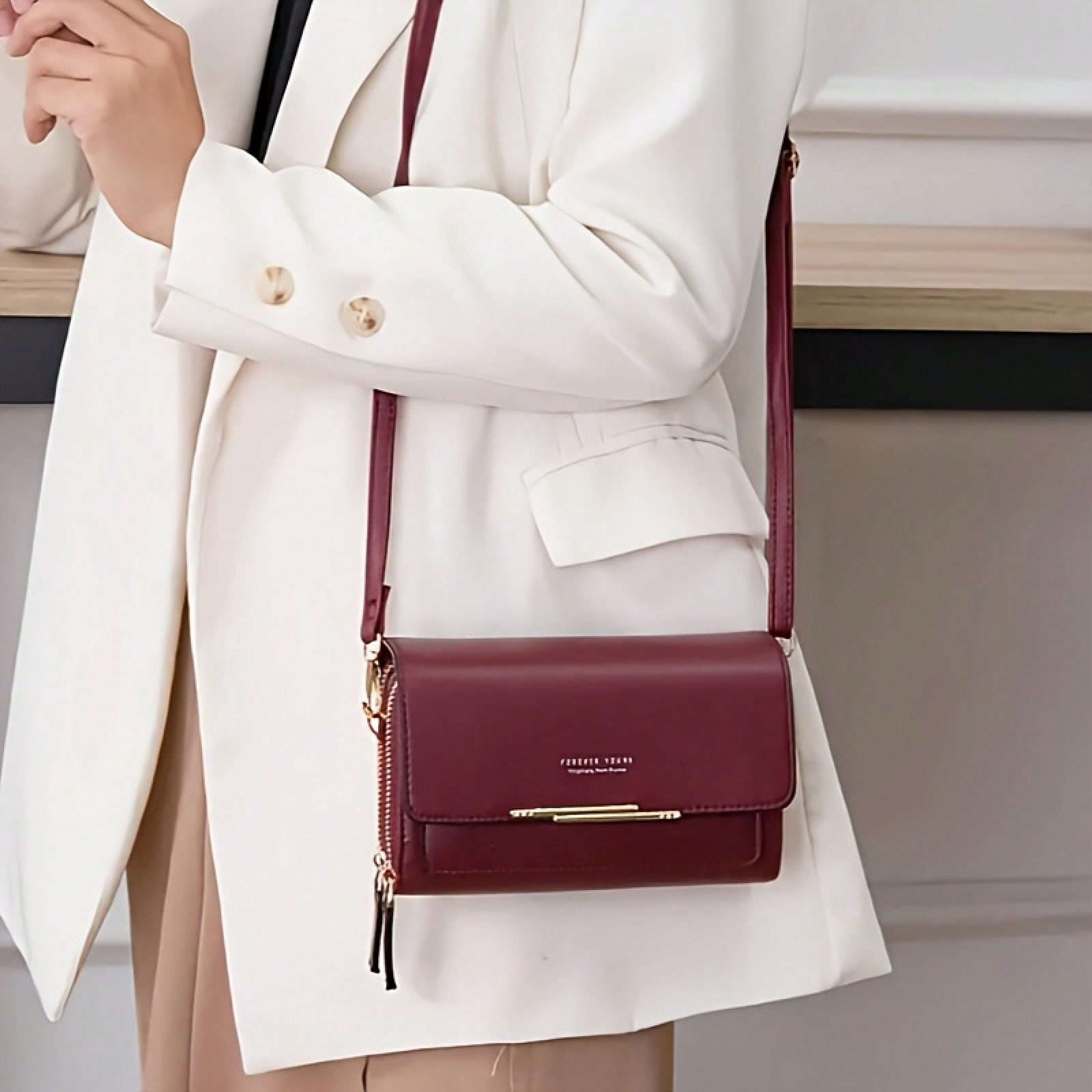 Sac bandoulière en cuir synthé - Women'S Bags Holiday avis et prix