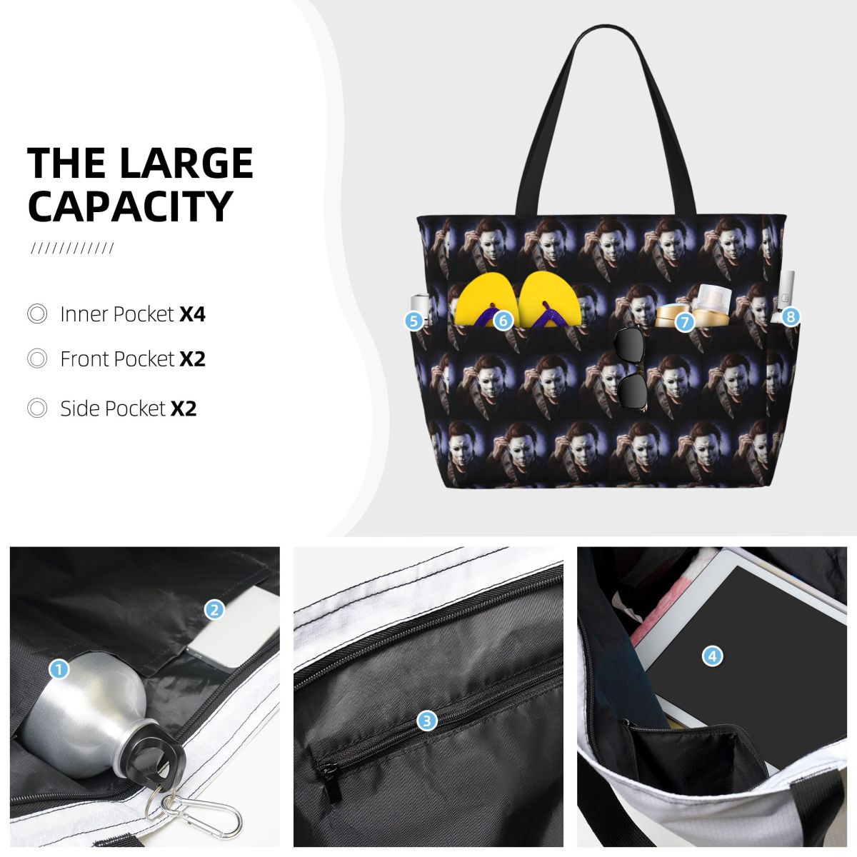 Michael Myers Beach Tote Bag S - Women Bags Myer avis et prix
