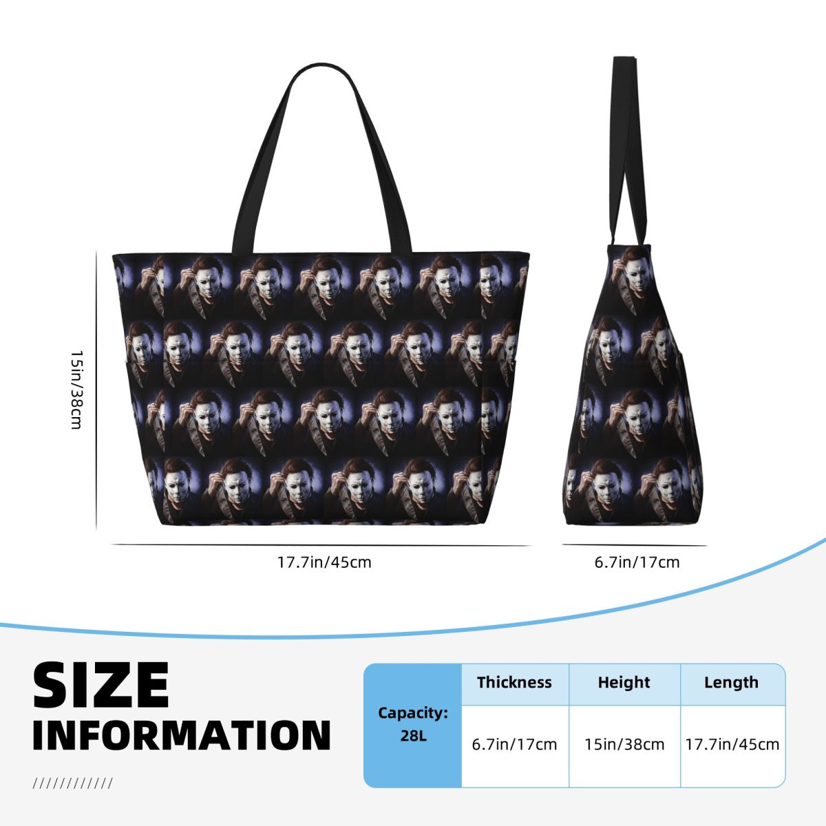 Michael Myers Beach Tote Bag S - Women Bags Myer avis et prix