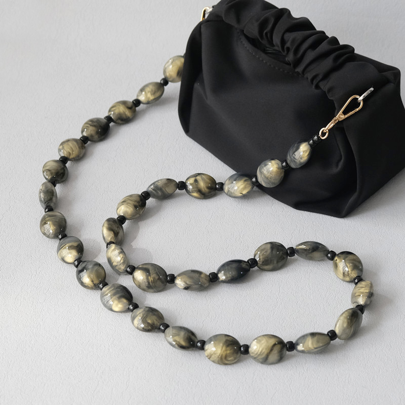 Sac à Main Vintage avec Perles - Women Bags Grey avis et prix