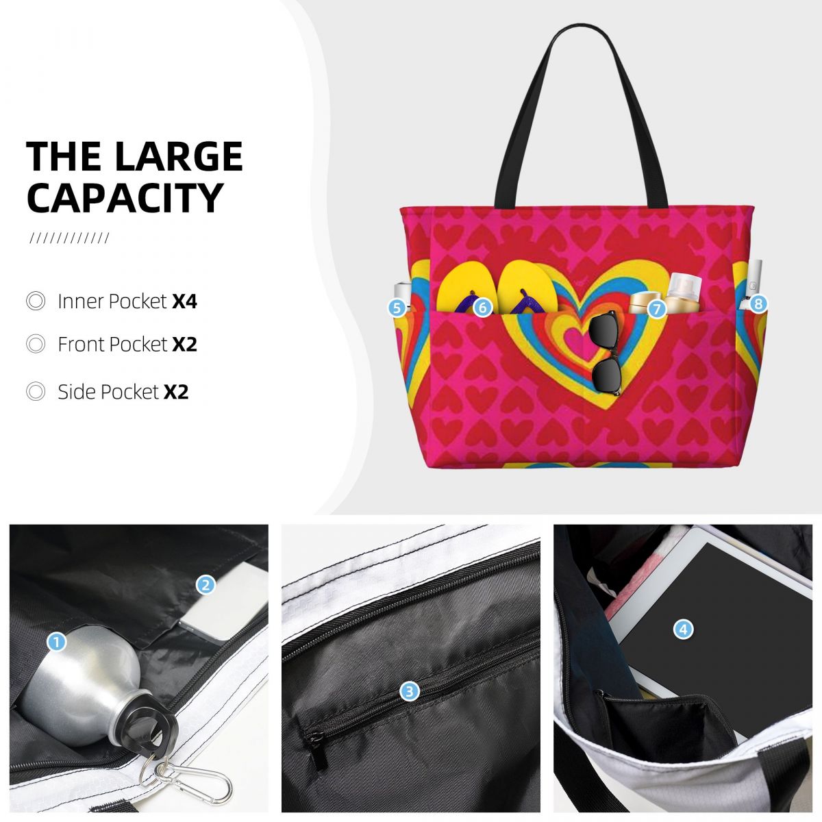 Sac fourre-tout de plage à mot - Women Bags Prada avis et prix
